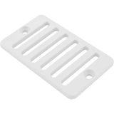 2"X 4" Deck/Gutter Drain Grate-Wht. : 642-2800