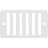 2"X 4" Deck/Gutter Drain Grate-Wht. : 642-2800