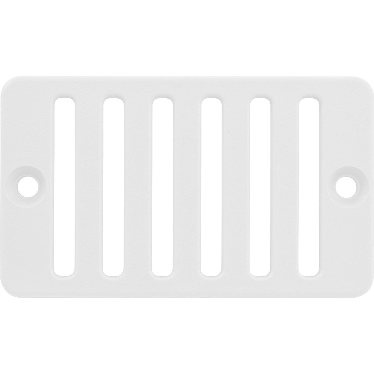 2"X 4" Deck/Gutter Drain Grate-Wht. : 642-2800