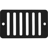 2"X4" Deck/Gutter Drain Grate - Blk : 642-2801