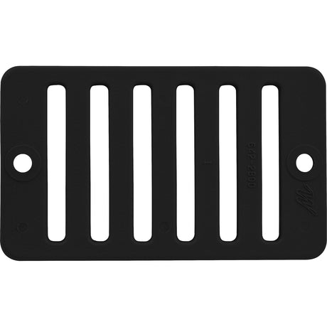 2"X4" Deck/Gutter Drain Grate - Blk : 642-2801 - Waterway Plastics - 8.06105E+11 - PartsForSpas.com