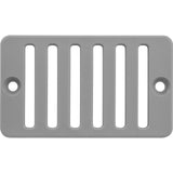 2"X4" Deck/Gutter Drain Grate-Gry. : 642-2807