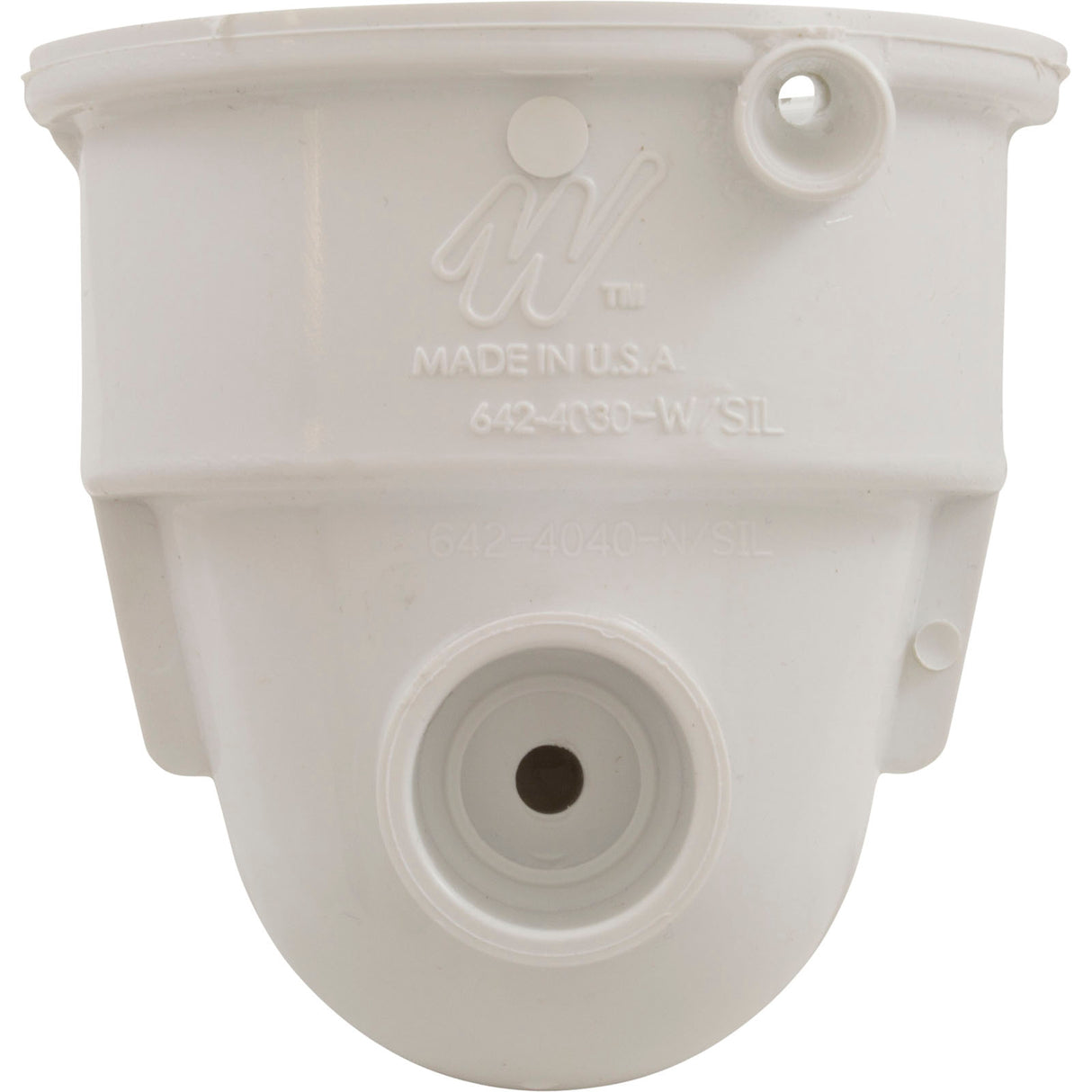 Bath Safety Suc Elbow 1.5"Slipx1/2"Sckt W/Sil P : 642-4030 - Waterway Plastics - 806105402820 - PartsForSpas.com