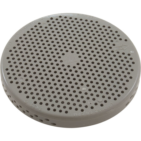 Lo-Pro Suct Cover & Snap Catch Assy - Gray : 643-4257 - Waterway Plastics - 806105114266 - PartsForSpas.com