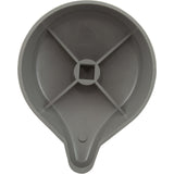 Knob, Whirlpool Diverter Valve, Gray, 2001+ : 6540-877 - Jacuzzi - 6540-877 - PartsForSpas.com