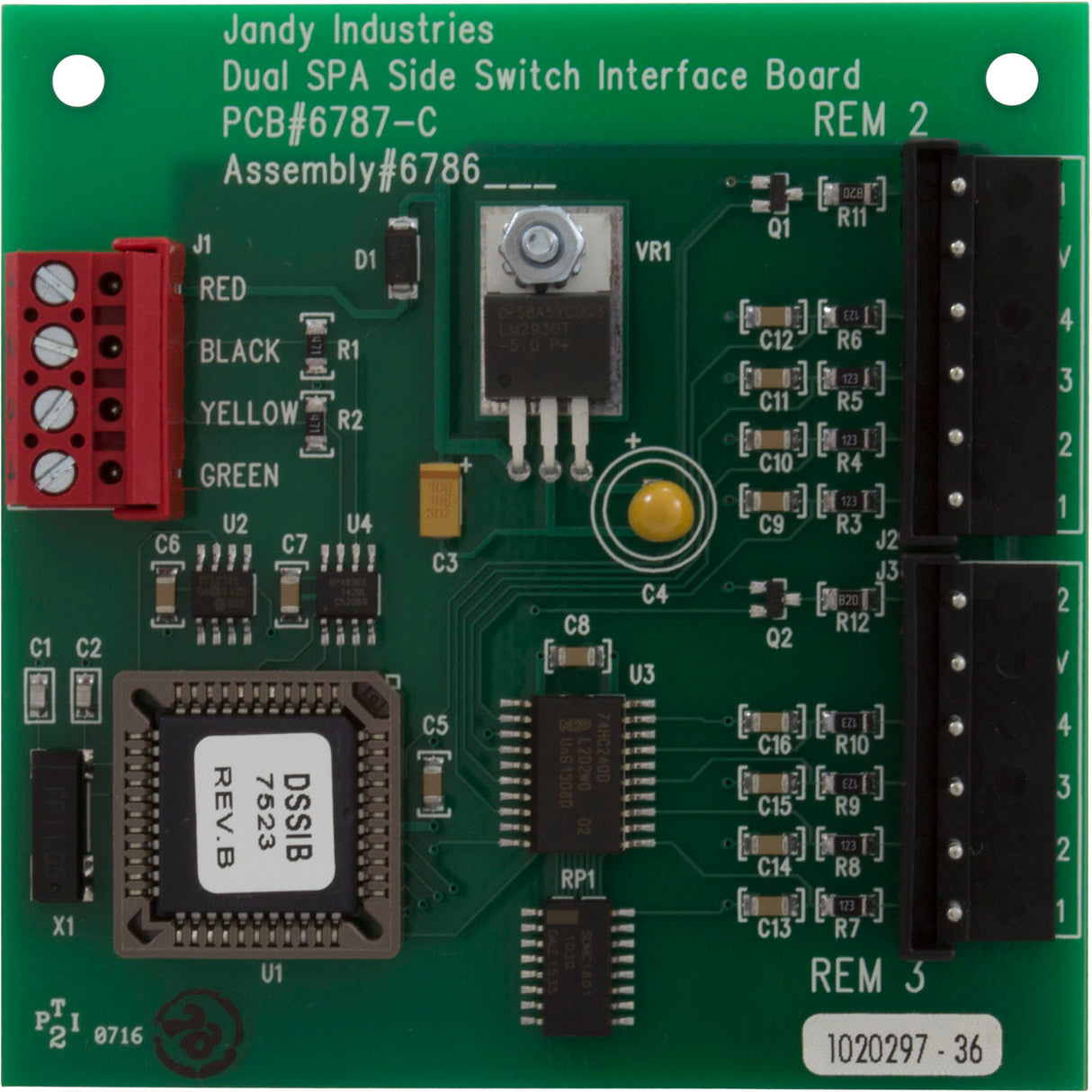 Jandy Pro Series Dual Spa Side Switch Kit, Aqualink Rs : 6588