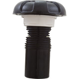 1" Top Access Air Control-6 Spoke, Black : 660-3511