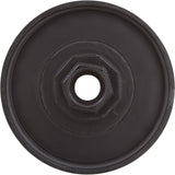 Knob, Waterway, F.A.S., 1" Scalloped, Black : 662-3011