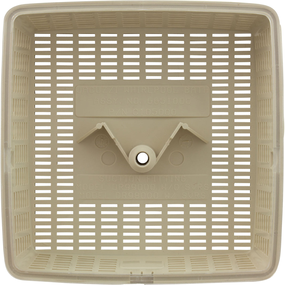 Suction Cover/Gasket Assembly Almond : 6651914
