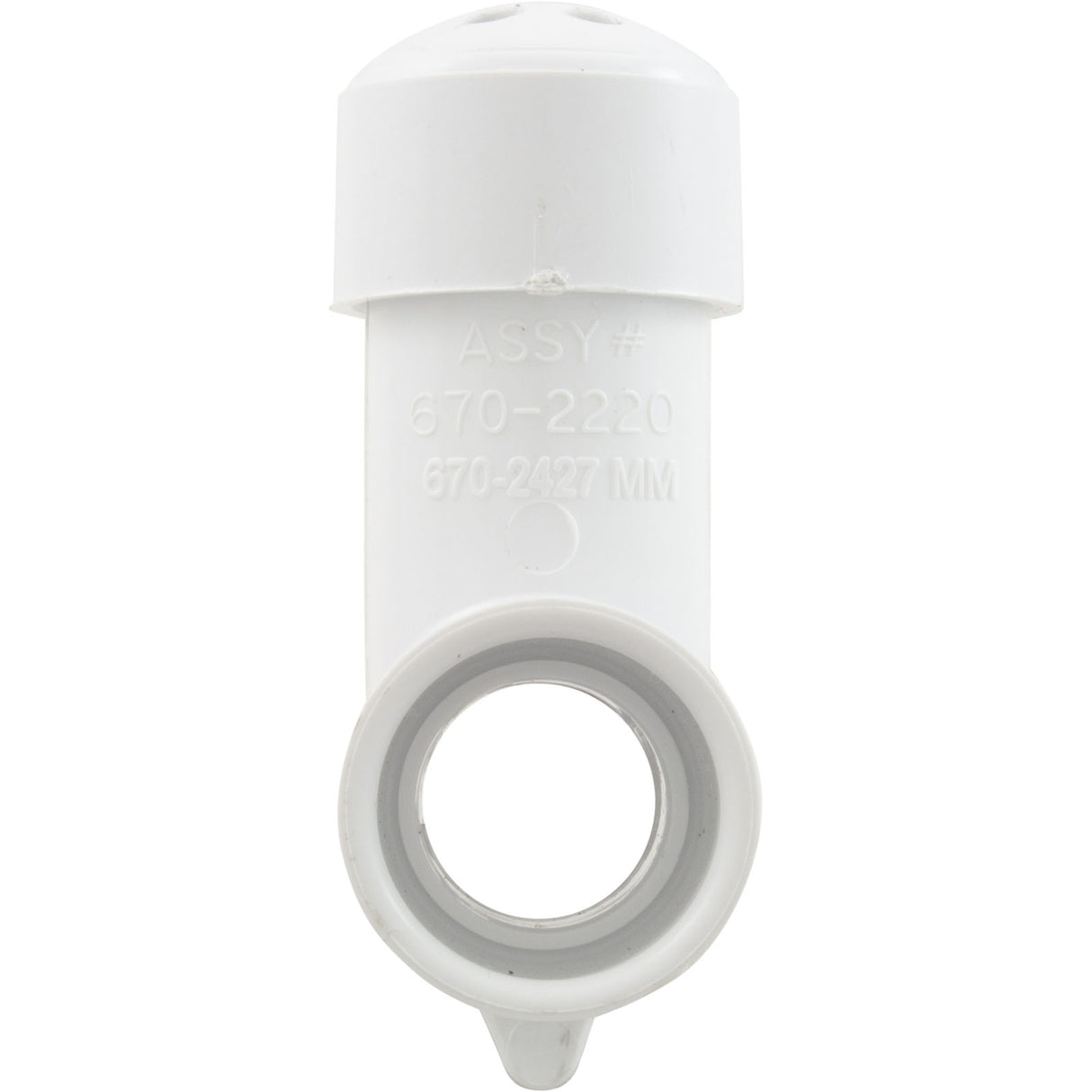 Ww Es 45 Tee Check Valve, 1/2"S, W/Cap, Foam : 670-2220