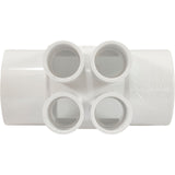Manifold 2"S X 2"S X (4) 3/4"Slip Ports : 672-4210