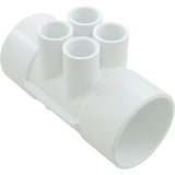Manifold, 2"S X 2"S (4) 1/2"S Ports : 672-4430