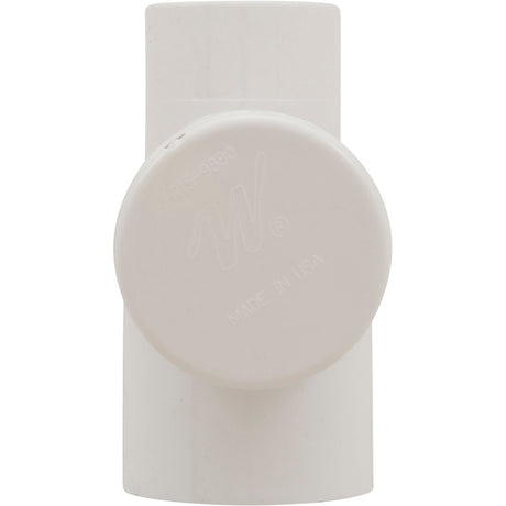 100Sq.Ft. Skim Filter Mnfld Tee W/Plug : 672-5090 - Waterway Plastics - 806105120793 - PartsForSpas.com