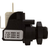 Air Switch, Latching, 9/16-18 Thread W.Retaining W/Nut. : 6871-AEF-U526 - Herga Electric - 6871-AEF-U526 - PartsForSpas.com
