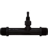 Injector Only, 3/4" Npt, Number 584 Black Kynar, W/O Check Valve : 7-0610 - Del Ozone - 7-0610 - PartsForSpas.com