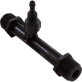 Injector Only, 3/4" Npt, Number 584 Black Kynar, W/O Check Valve : 7-0610 - Del Ozone - 7-0610 - PartsForSpas.com