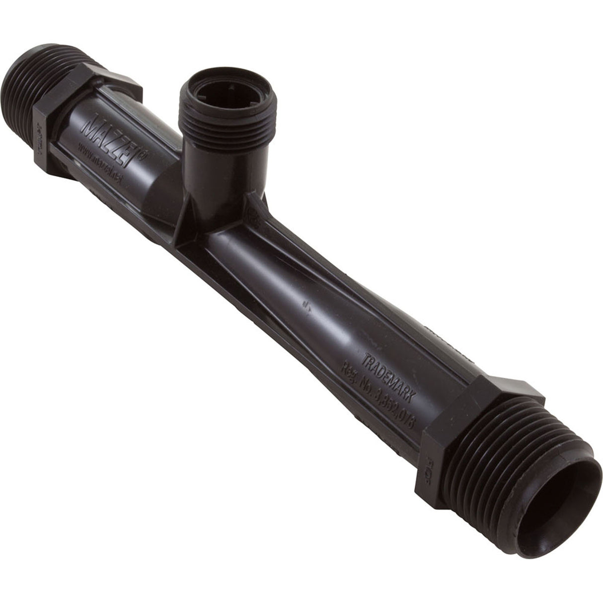 Injector 1"Mnpt (Number 978, Kynar Black) (Used In Iu-206&Iu-201) : Jul-01 - Del Ozone - Jul-01 - PartsForSpas.com