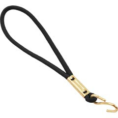 Wristbands, Elastic, w/ S -Hook, 100 Pack, Black :