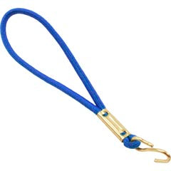 Wristbands, Elastic, w/ S-Hook, 100 Pack, Blue :