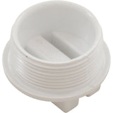Universal Plug 1 1/2"Mpt W/ O Ring Groove - White : 715-6610 - Waterway Plastics - 715-6610 - PartsForSpas.com