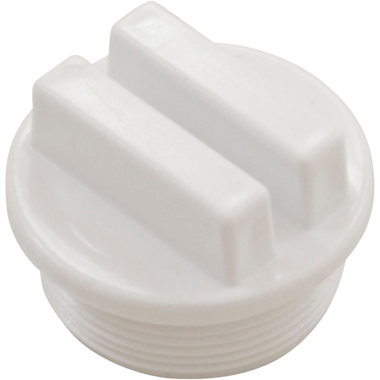 Universal Plug 1 1/2"Mpt W/ O Ring Groove - White : 715-6610 - Waterway Plastics - 715-6610 - PartsForSpas.com