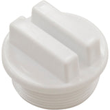 Universal Plug 1 1/2"Mpt W/ O Ring Groove - White : 715-6610 - Waterway Plastics - 715-6610 - PartsForSpas.com