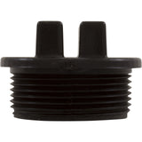 Universal Plug 1 1/2"Mpt W/ O Ring Groove - Black : 715-6611 - Waterway Plastics - 806105414731 - PartsForSpas.com