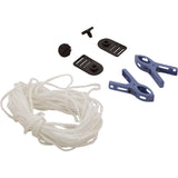 Mid-Grip Pull Rope, FeherGuard, 35'Rope w/Hardware : FG - MPR Single