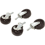 Casters, FeherGuard, Blanket Handler (LC25 3") Set of 4 : FG - C.LC