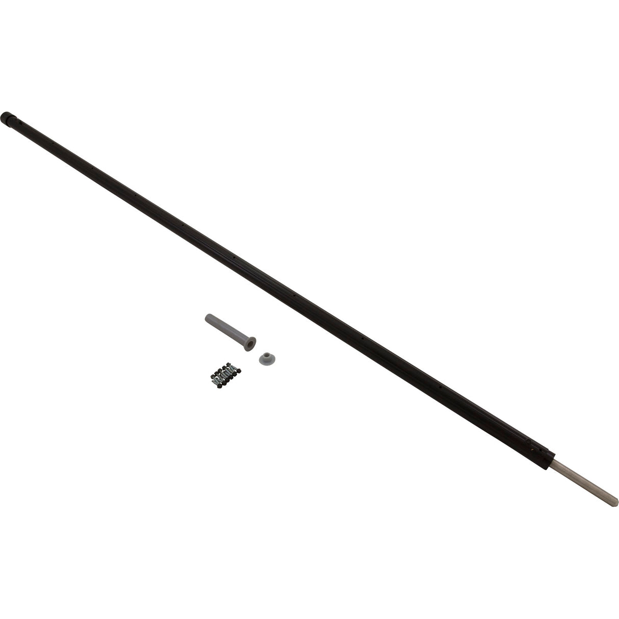Fence Support Pole, GLI Pool Products, Designer Black, 4' : 99-30-4300532 - GLI Pool Products - 99-30-4300532 - PartsForSpas.com