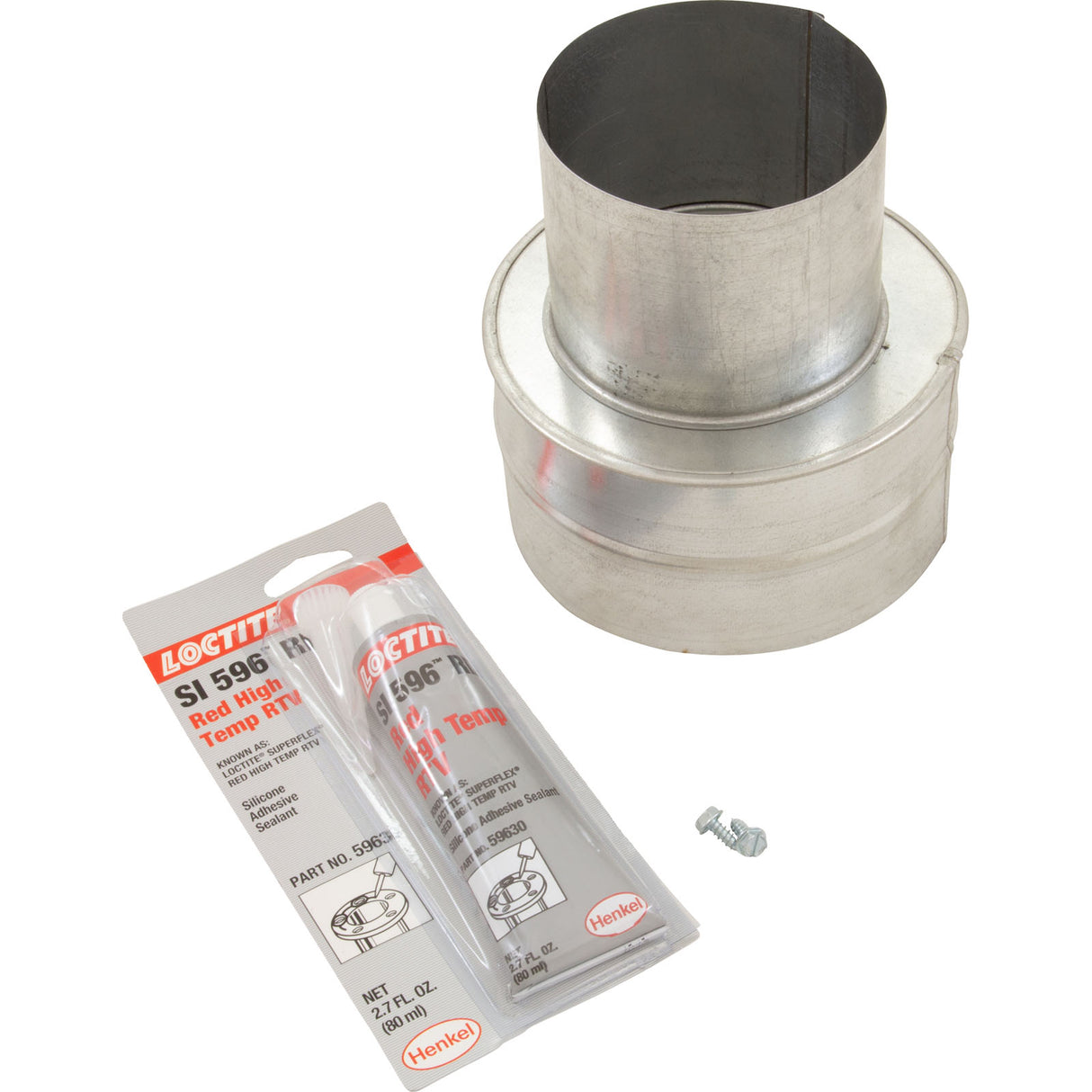 Kit Metal Flue Collar 4 Inx6 In Accessory : 77707-0076 - Pentair - 022315209954 - PartsForSpas.com