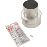 Kit Metal Flue Collar 4 Inx6 In Accessory : 77707-0076 - Pentair - 022315209954 - PartsForSpas.com