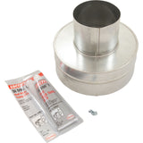 Kit Metal Flue Collar 4 Inx8 In Accessory : 77707-0077 - Pentair - 022315209961 - PartsForSpas.com