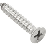 Number 8 X 1" Phil Flat Head Type A 316 S/S Screw : 819-1031