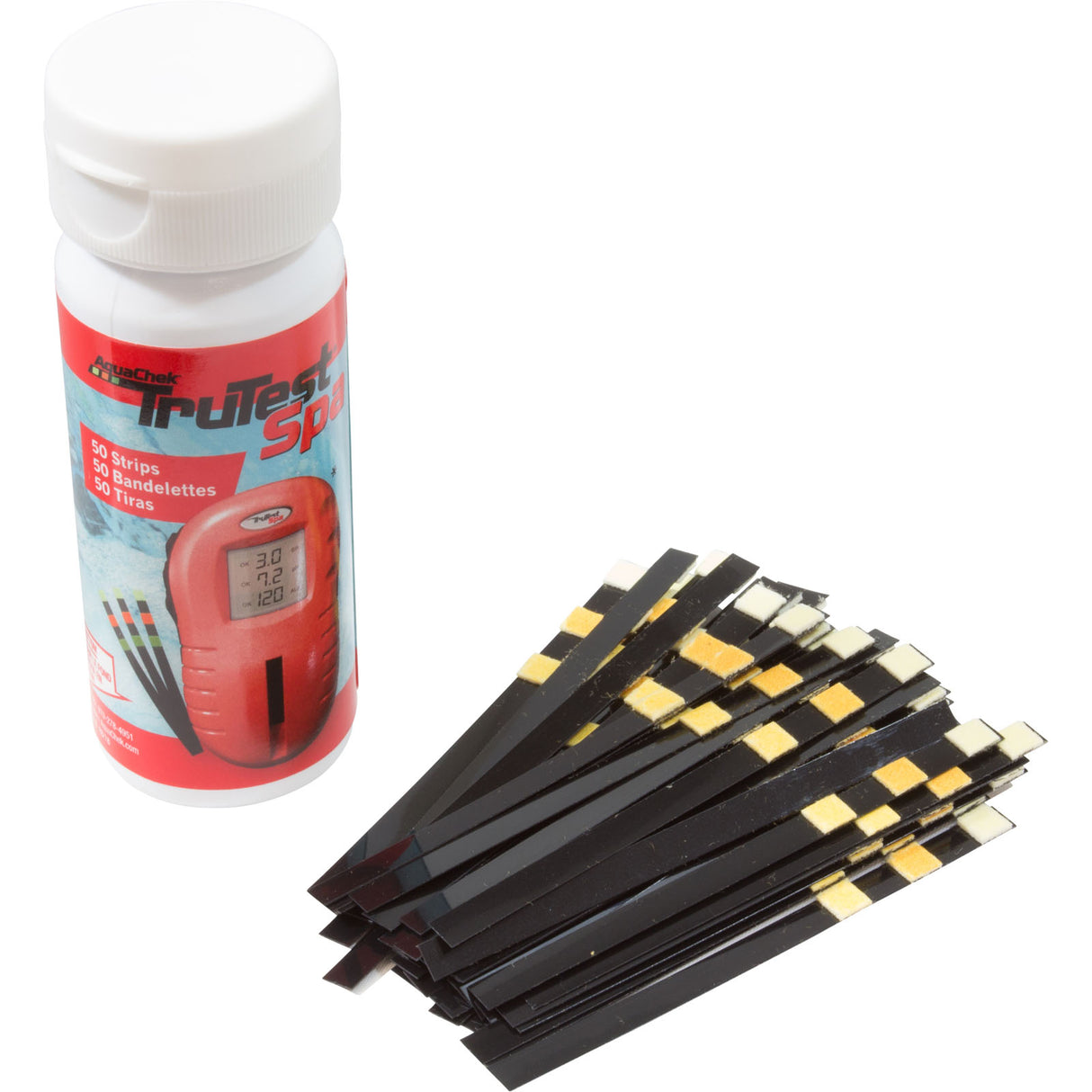 Test Strips, Expired, AquaChek, TruTest Spa Refill, 50 Strips : 522255EXPIRED - AquaChek/Hach - 522255EXPIRED - PartsForSpas.com