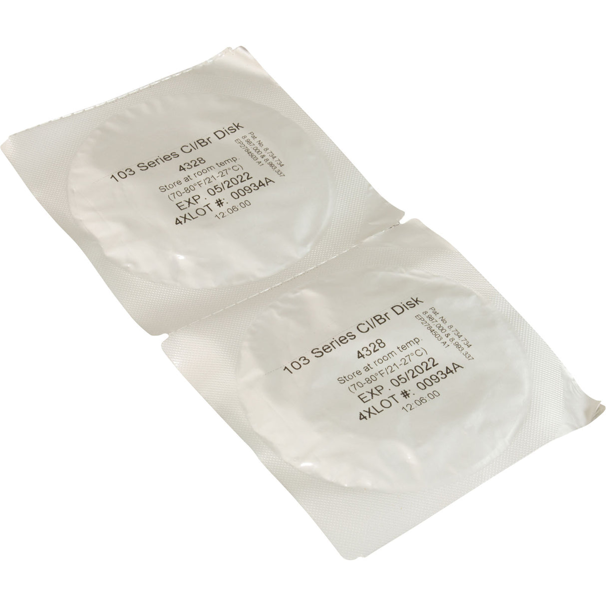 Reagent Cart Disk, Lamotte WaterLink, Brom/Chlor, 1-Use, 50 Pk : 4328-H - Lamotte - 637395466700 - PartsForSpas.com