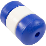 Pool Float, Handi-Lock, 3" x 5", 1/2" Rope, Blue/White/Blue : IF3550 - Harvard - 642026031271 - PartsForSpas.com