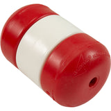Pool Float, Handi-Lock, 3" x 5", 3/8" Rope, Red/White/Red : IF3538R - Harvard - 642026031264 - PartsForSpas.com