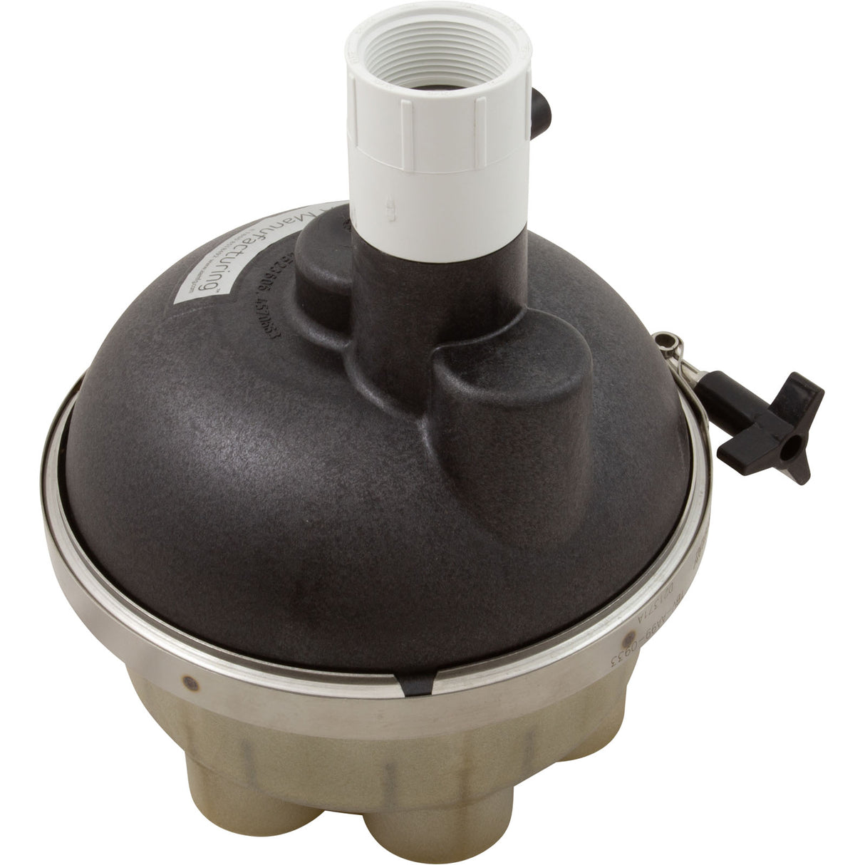 Complete Valve TF 1-1/2" 6PT W/Quick Stop : 225470 - A & A Manufacturing - 818965010473 - PartsForSpas.com