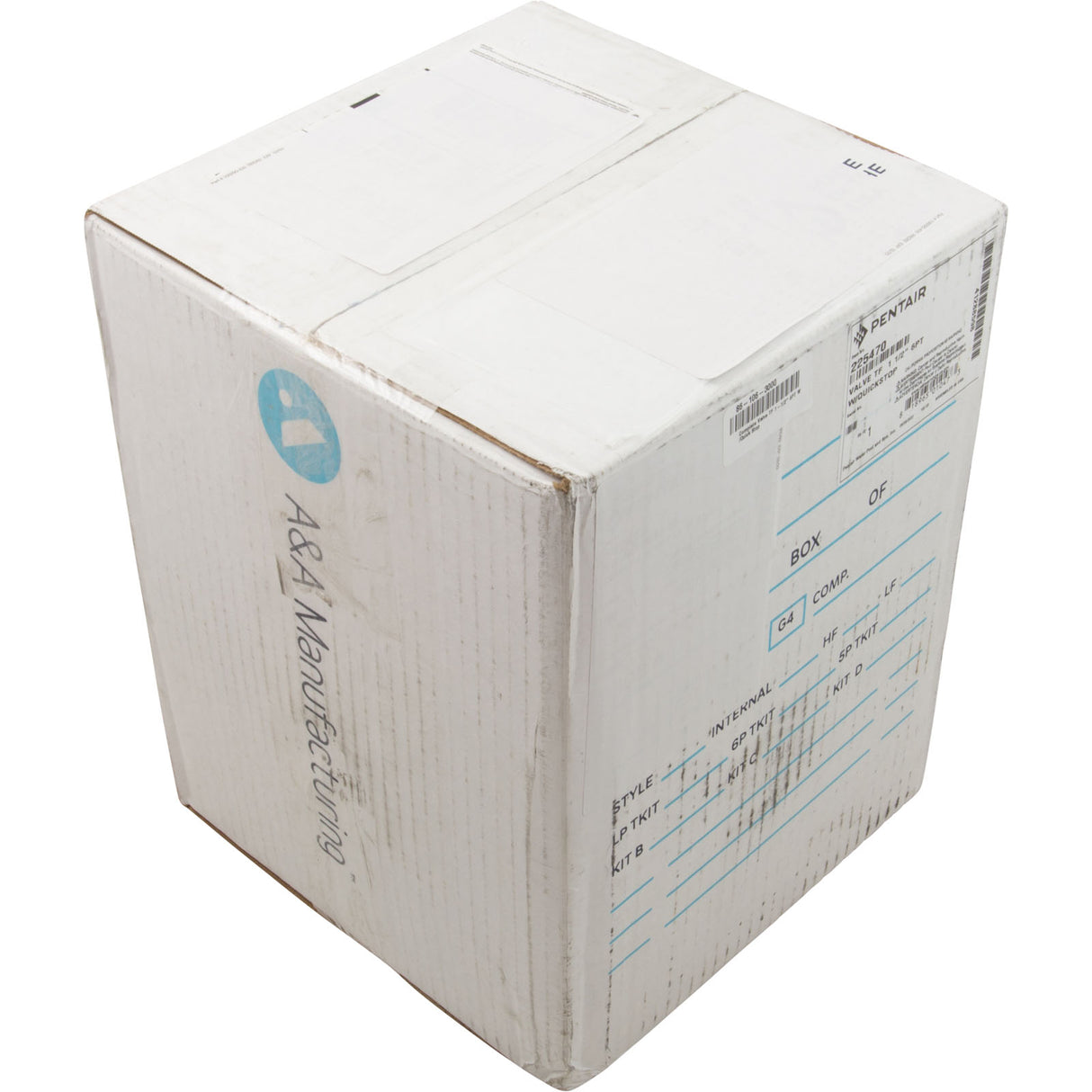 Complete Valve TF 1-1/2" 6PT W/Quick Stop : 225470 - A & A Manufacturing - 818965010473 - PartsForSpas.com