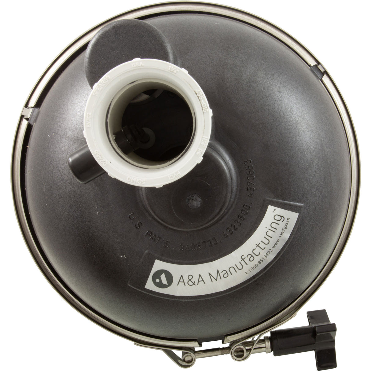 T-Valve Complete, A&A Manufacturing, 5 Port, 1-1/2" : 225570 - A&A Manufacturing - 818965010367 - PartsForSpas.com