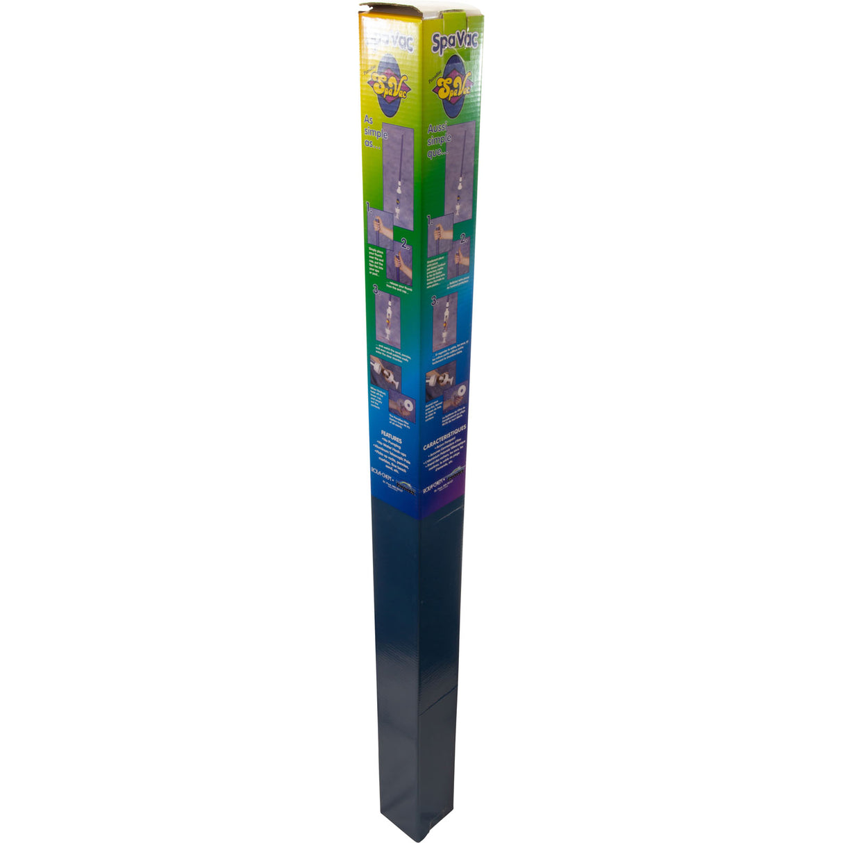 Paradise Spa Vac, 6 Pack Single Boxed Case, Rola-Chem, 7ft : NPSV6
