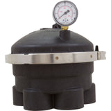 Water Valve, Paramount, 6 Port, 2", Black : 004-302-4184-03 - Paramount Leisure Industries - 004-302-4184-03 - PartsForSpas.com