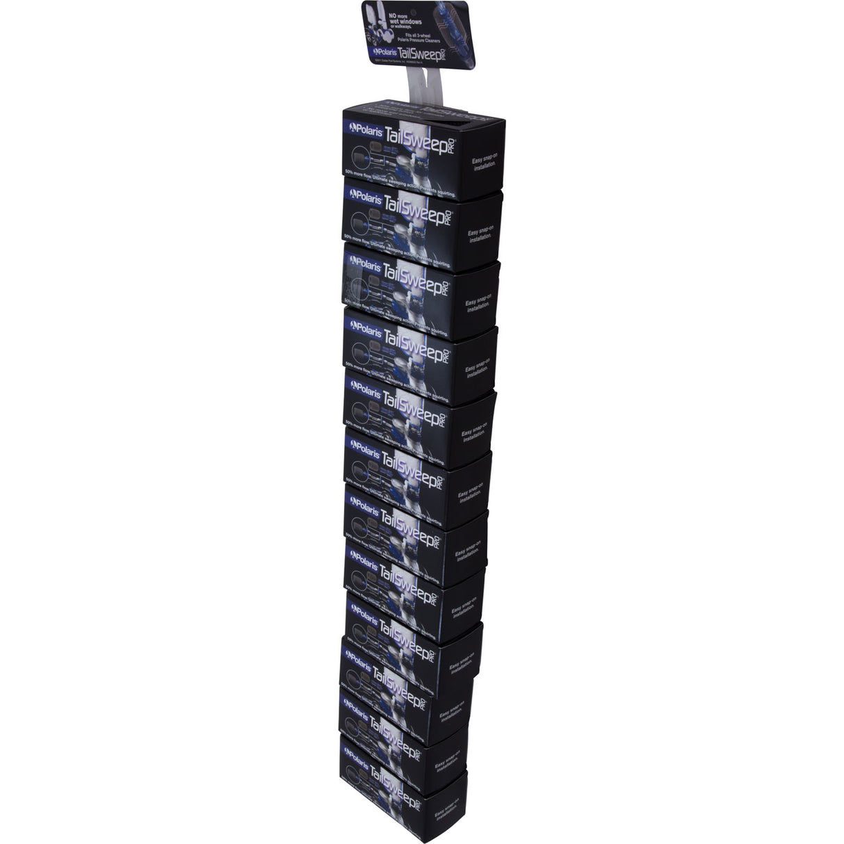 Tailsweep PRO, Zodiac/Polaris, Strip Clip, 12 Pack : TSP10S - Polaris/Zodiac - TSP10S - PartsForSpas.com