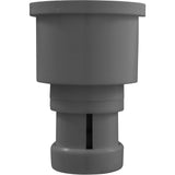 Cleaning Head, Zodiac Polaris, 2", w/o Nozzle, Lt Gry : 5-9-551