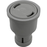 Cleaning Head, Zodiac Polaris, 2", w/o Nozzle, Lt Gry : 5-9-551