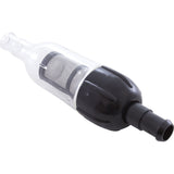 Filter Assy, Zod Polrs 480/380/280 Black Max, In-Line, Black : 48-085 - Polaris/Zodiac - 738919046818 - PartsForSpas.com