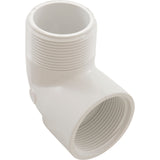 Elbow, Zodiac Polaris 180/280/360/380, 1-1/2"mpt x 1-1/2"fpt : 9-100-9003