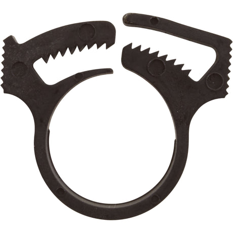 Tubing Clamp, Zodiac Polaris180/280/360/380, 9/16"od, Black, EA : B16 - Polaris/Zodiac - 7.38919E+11 - PartsForSpas.com