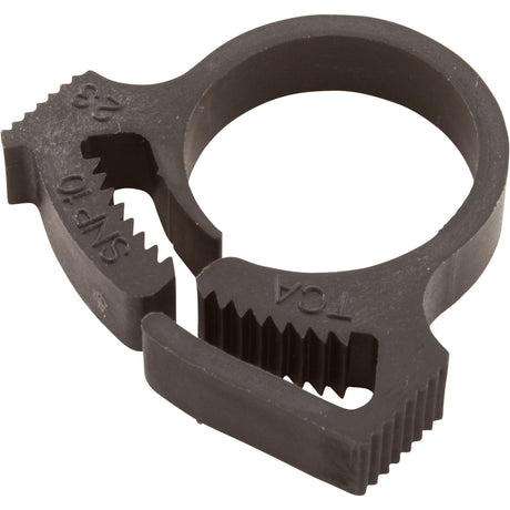 Tubing Clamp, Zodiac Polaris180/280/360/380, 9/16"od, Black, EA : B16 - Polaris/Zodiac - 7.38919E+11 - PartsForSpas.com
